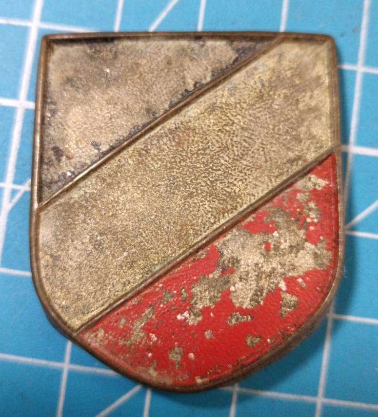 German Helmet Flash - Afrikakorps