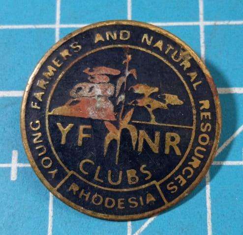 Vintage Rhodesia Pin Badge