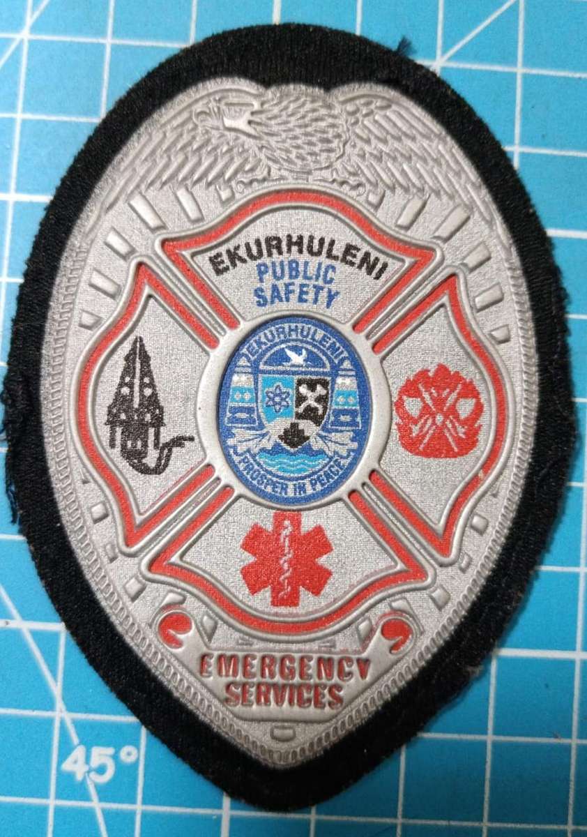 Ekurhuleni ( South Africa ) Public Safety Emergency Services Badge