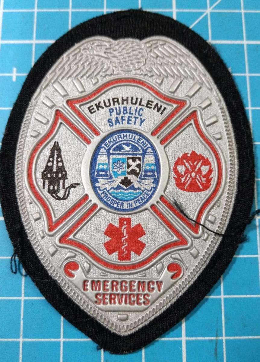Ekurhuleni ( South Africa ) Public Safety Emergency Services Badge