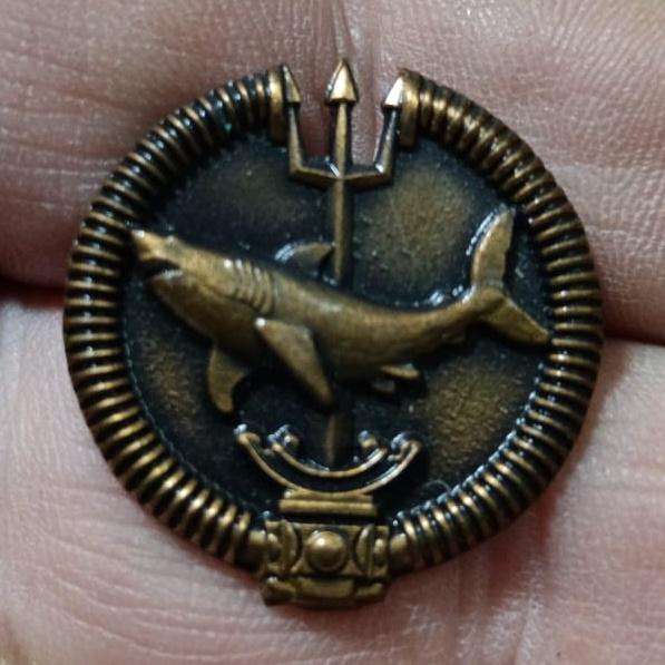 SANDF - Special Forces ( Recce ) Attached Diver Mess Dress Badge - Bronze