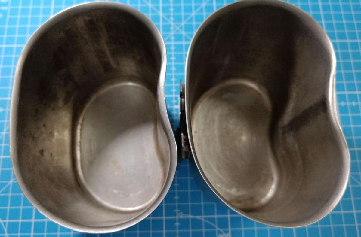 SADF - Pair of Used "Fire-Buckets"