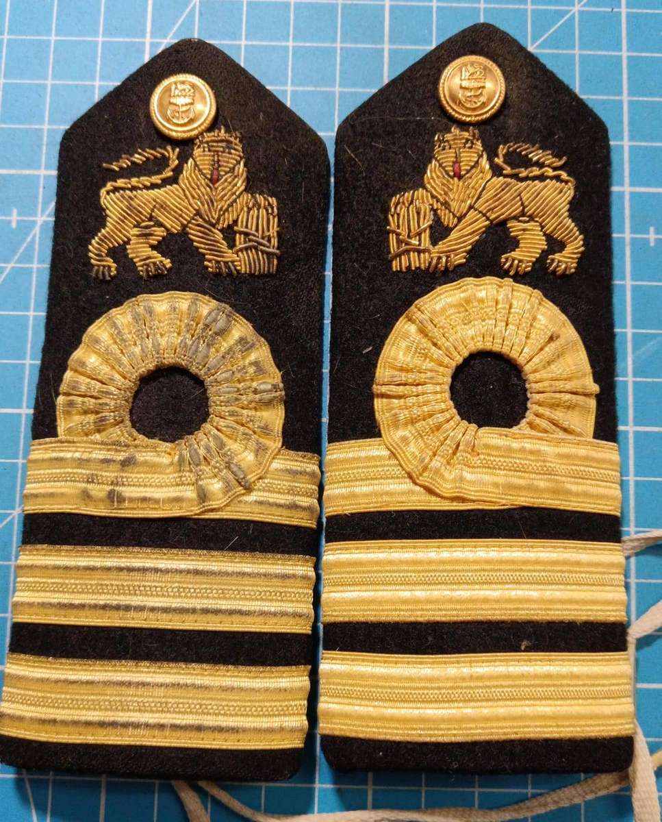 SADF - SA Navy Commander Rank Epaulettes