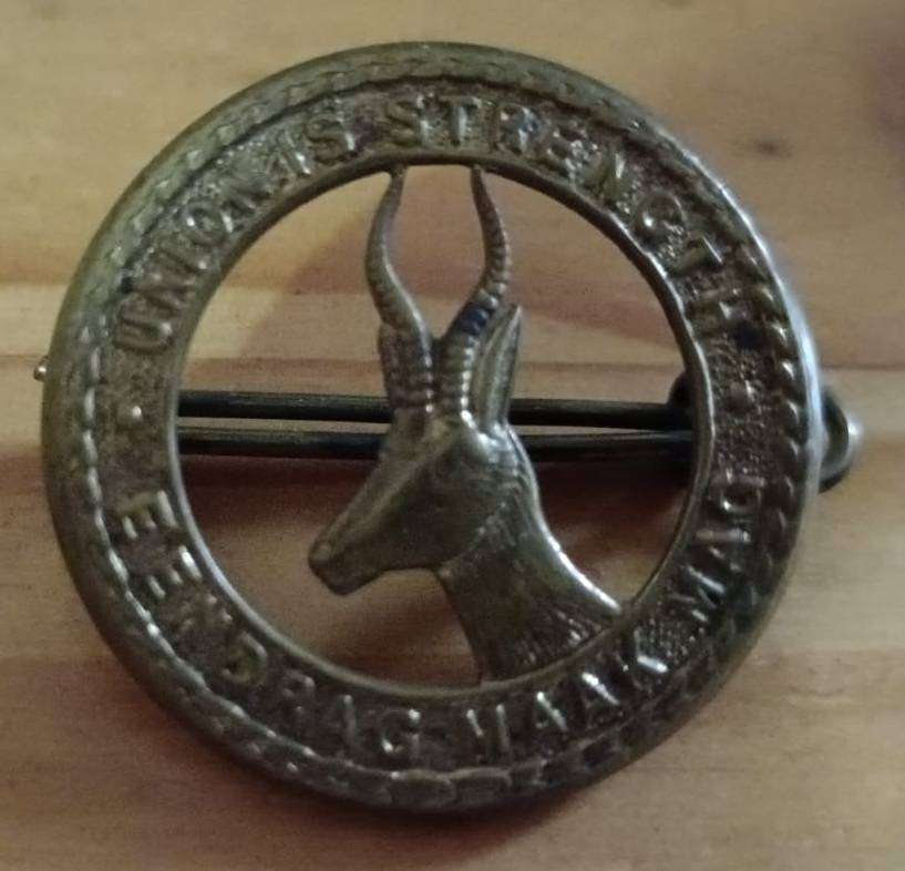 SADF - Union Cap/Collar Badge