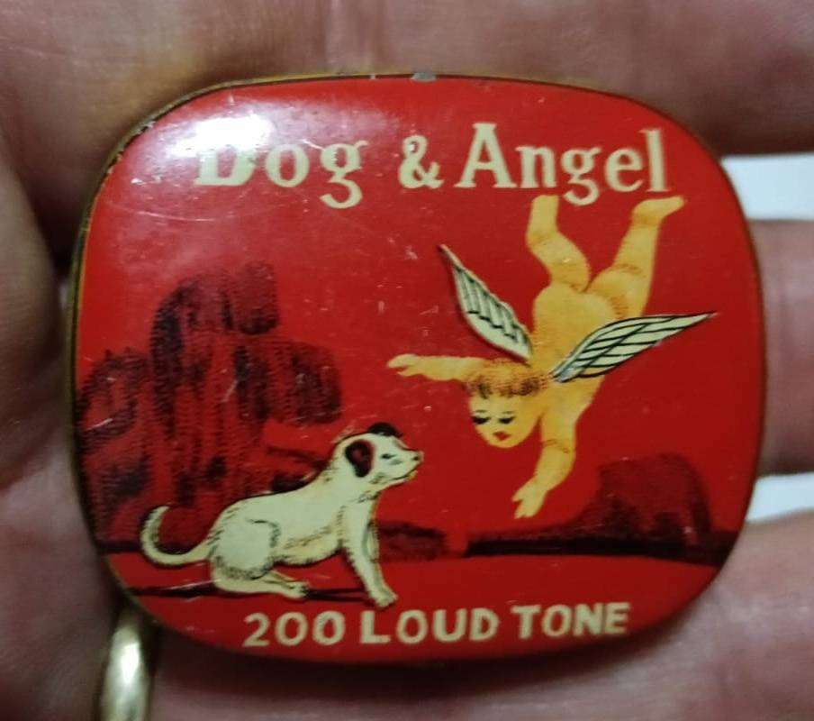 Vintage Gramophone Phonograph Needles in Tin