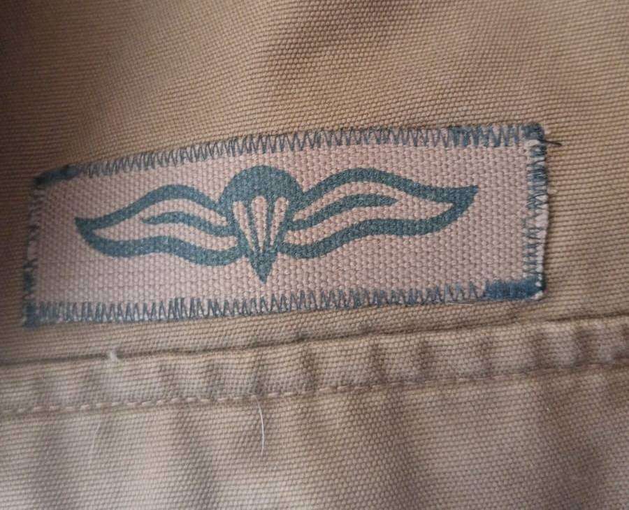 SADF - Nutria Shirt with Basic Parachute Wing