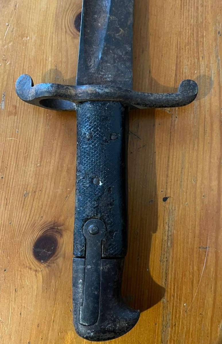 Viintage Double-Curved  "Yataghan" Bayonet Sword