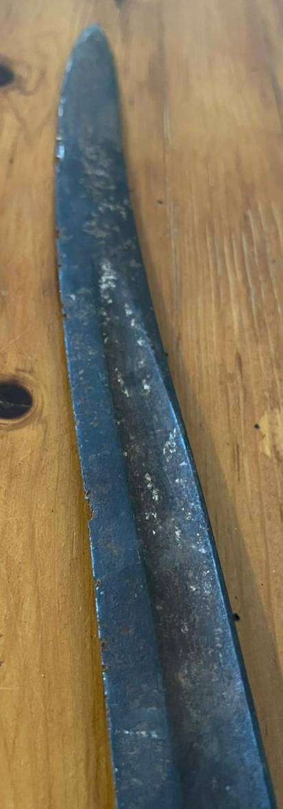 Viintage Double-Curved  "Yataghan" Bayonet Sword