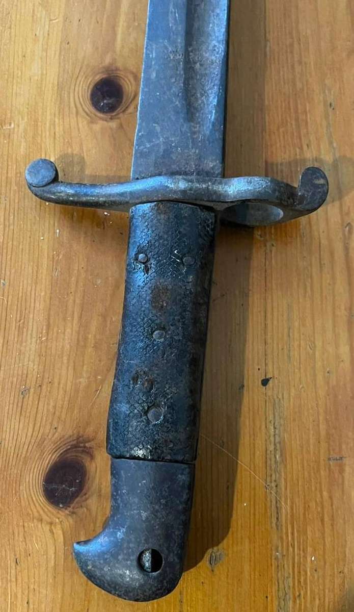 Viintage Double-Curved  "Yataghan" Bayonet Sword