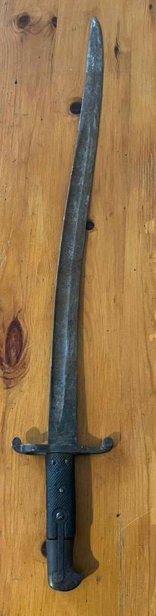 Viintage Double-Curved  "Yataghan" Bayonet Sword