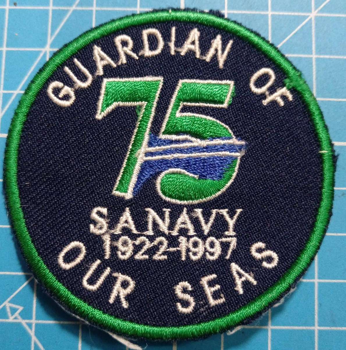 SADF - Navy 75 Year Patch Badge