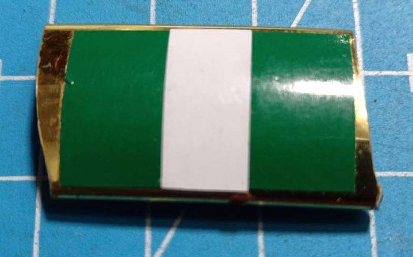 Nigeria Flag Badge