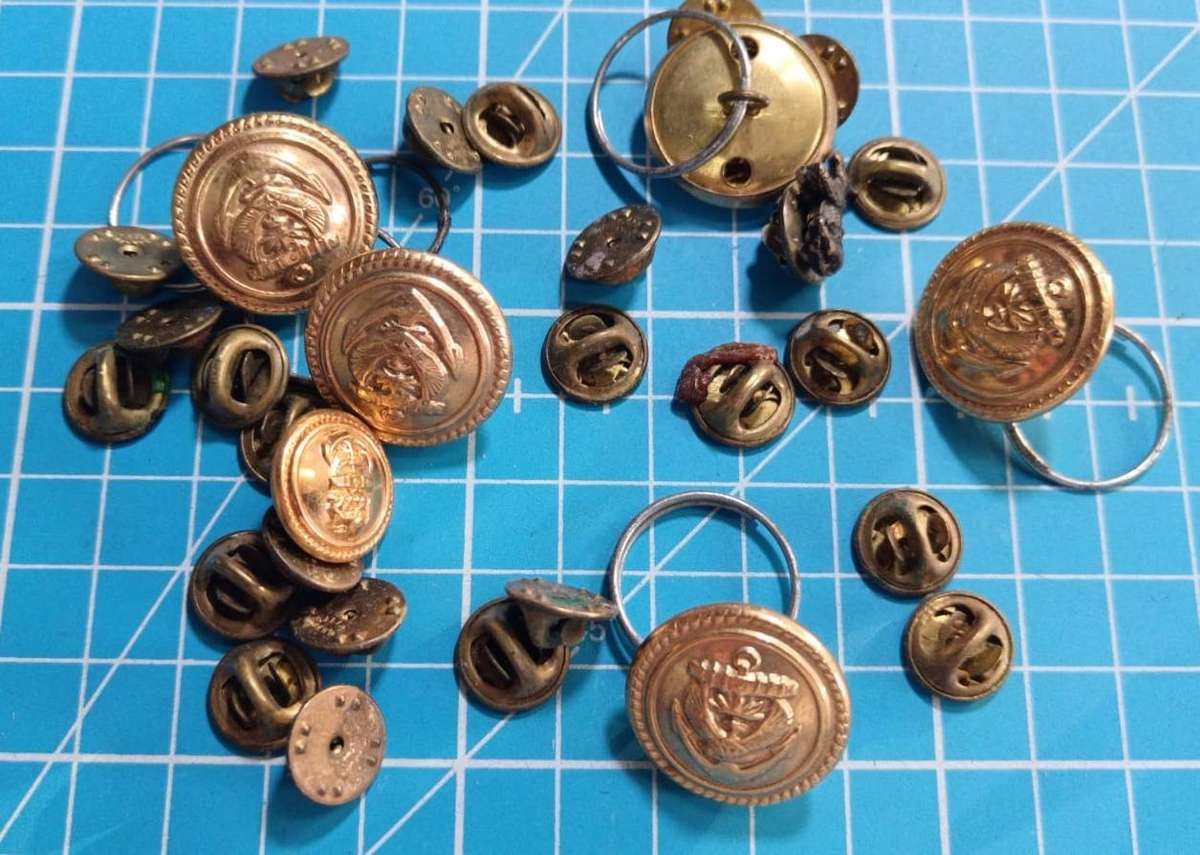 SANDF - Navy Button Lot