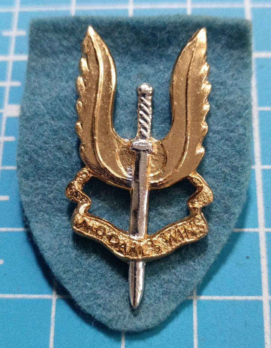 Special Forces Super Soldier - Mike West ( SAS and Recce ) SAS Beret Badge