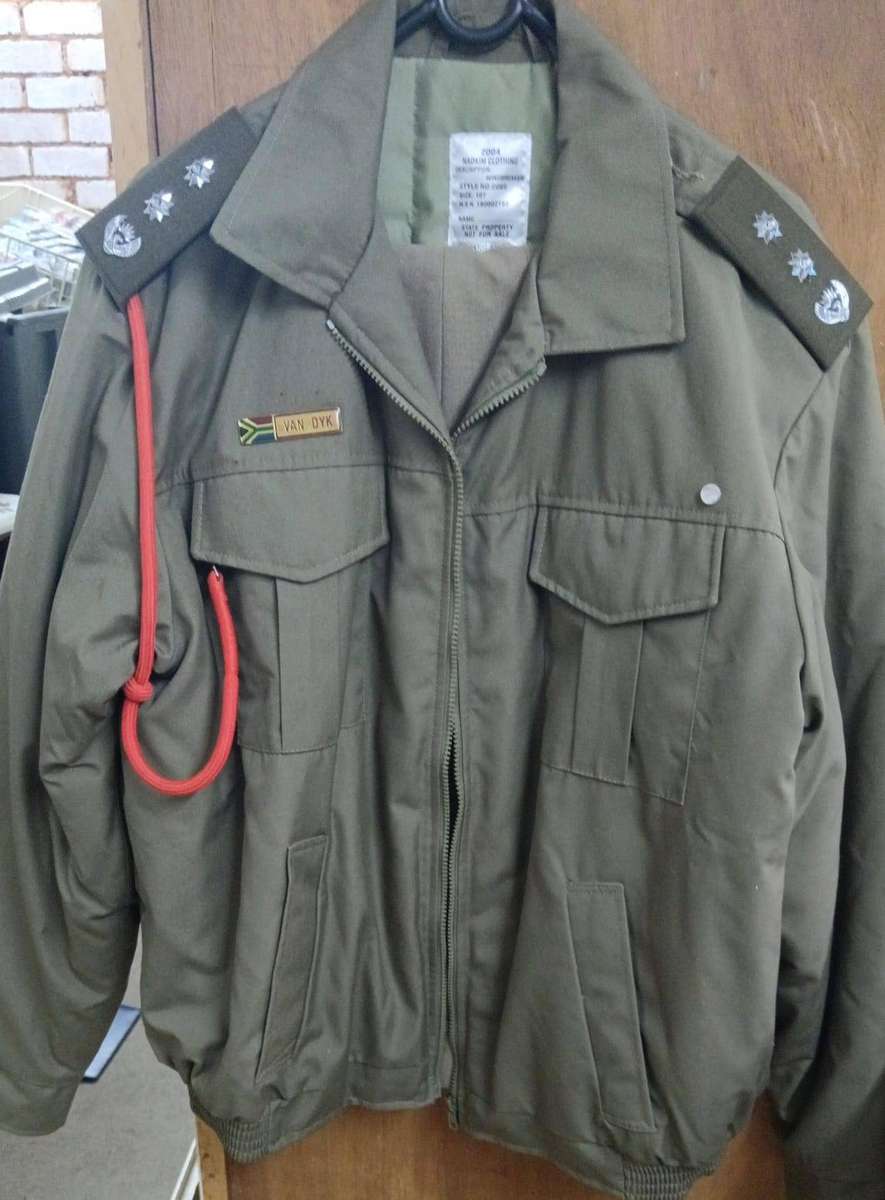 SANDF - Van Dyk Jacket with Insignia