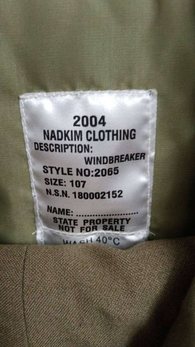 SANDF - Van Dyk Jacket with Insignia