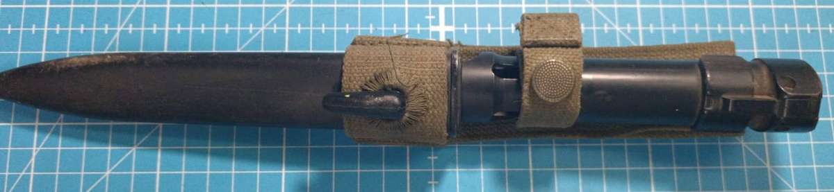 SADF - Complete R1 Bayonet with Scabbard