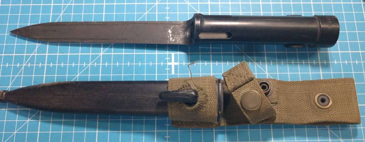 SADF - Complete R1 Bayonet with Scabbard