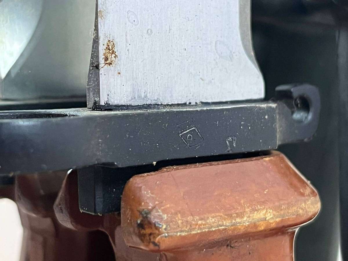 Soviet Russian Polish Type II 6H4 Bayonet & Scabbard