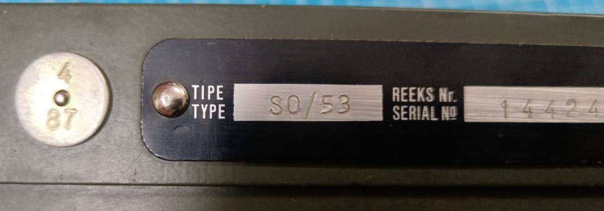 SADF - Border Period A53 PORTABLE/MANPACK RADIO VHF/FM Radio