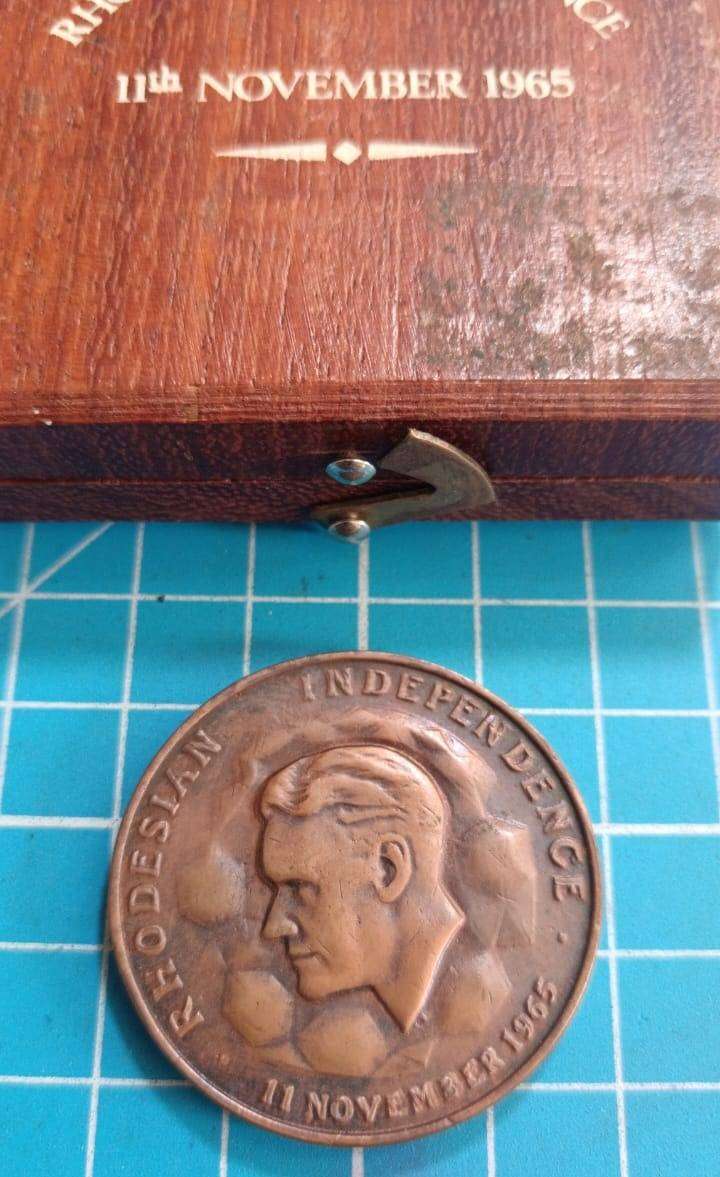 Rhodesia - Independance Medal in Presentation Box