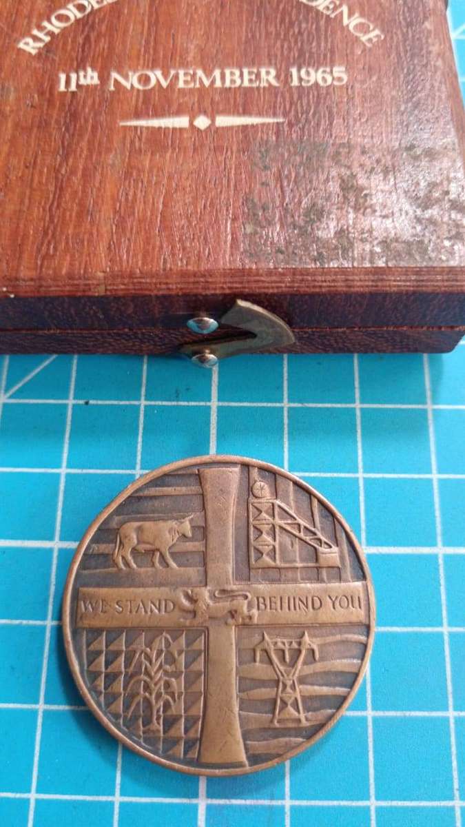 Rhodesia - Independance Medal in Presentation Box
