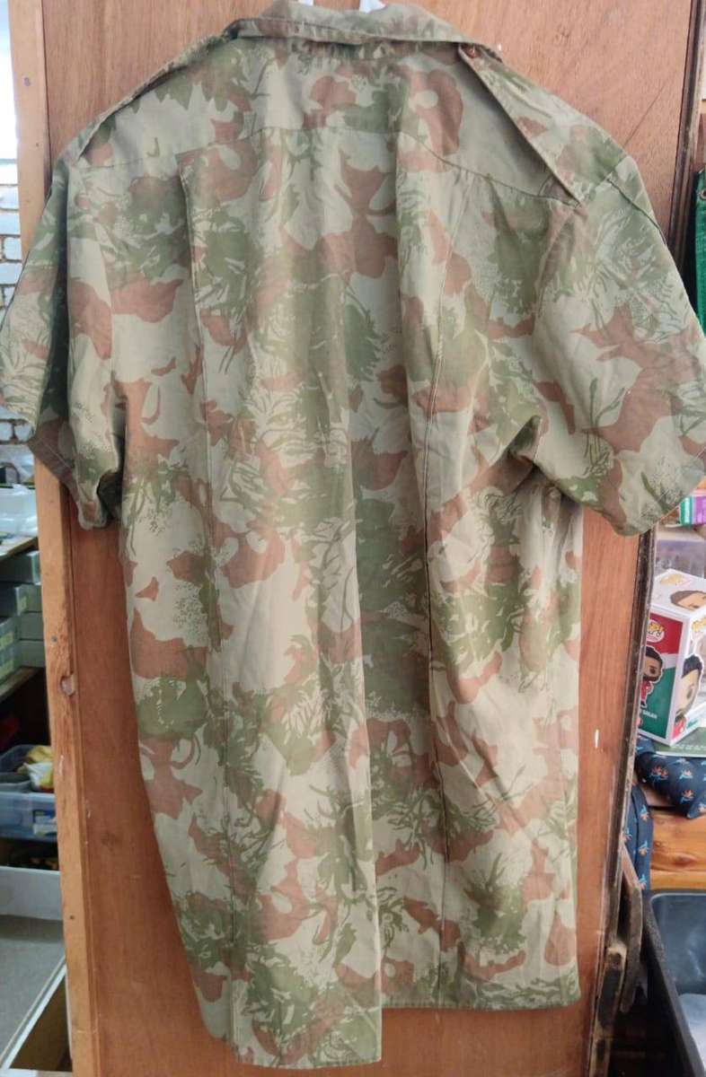 South African Police Special Task Force Camo Short Sleeve Shirt