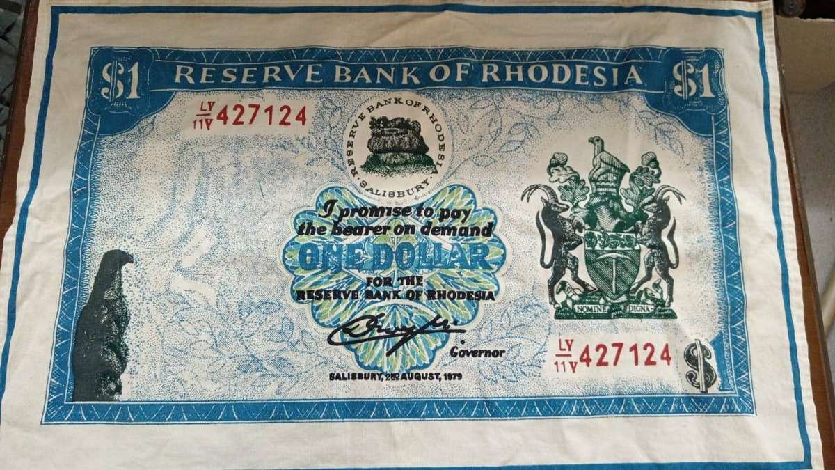 Original Period - Rhodesia Commemorative Tea Towel
