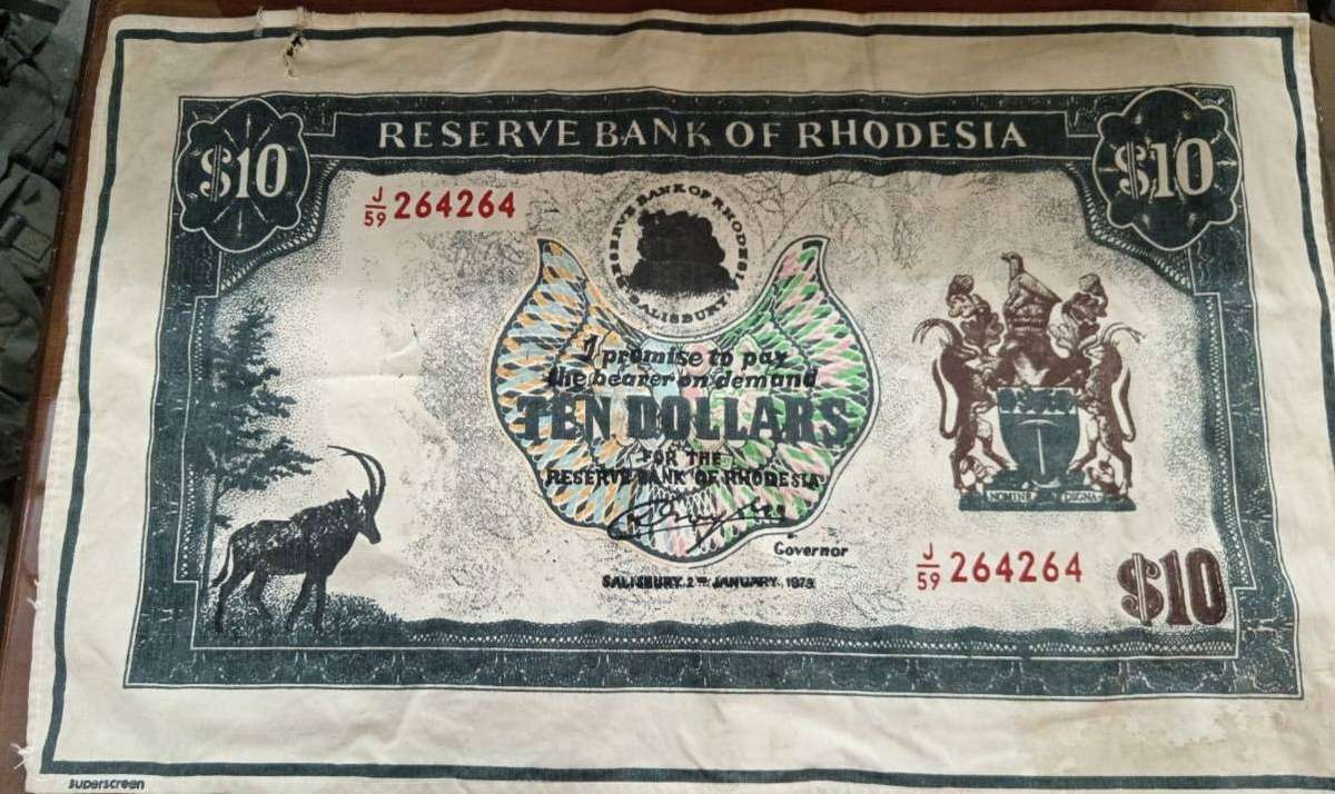 Original Period - Rhodesia Commemorative Tea Towel