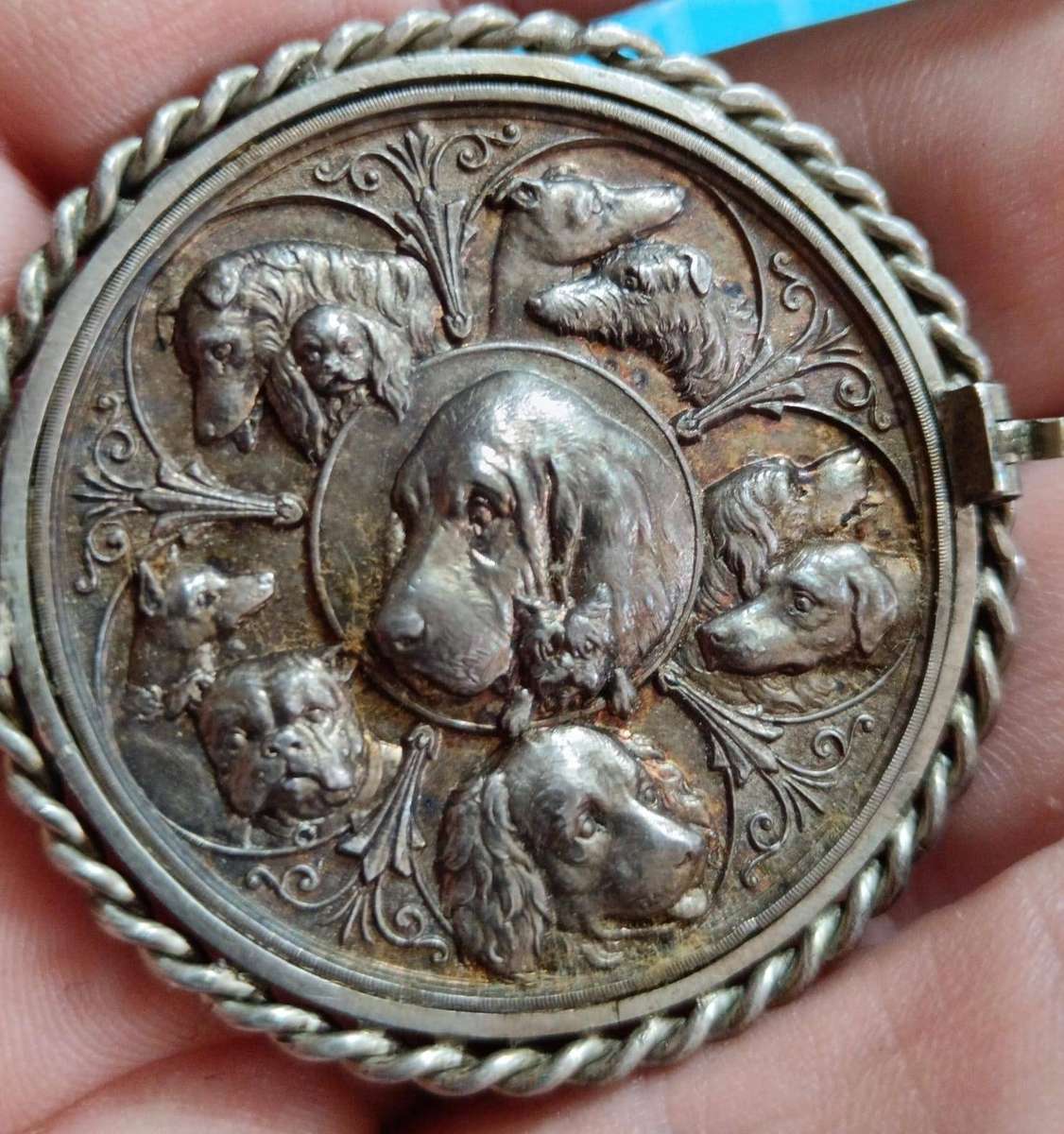 Transvaal Fox Terrior Club Medal Dated 1896 - 1st Prize to 'Downham Dolly'