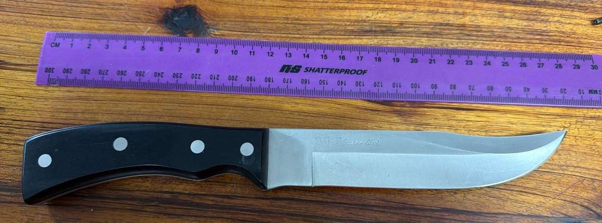 Fixed Blade Bayonet Knife with Sheath