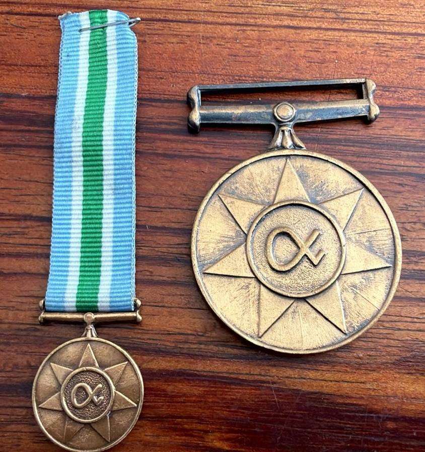 SADF - Full Size plus Miniature Unitas Medals
