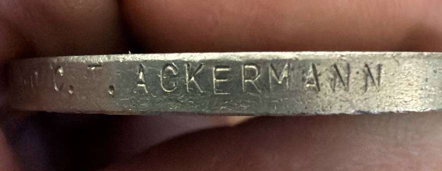 Full Size World War Two War Medal:Ackermann