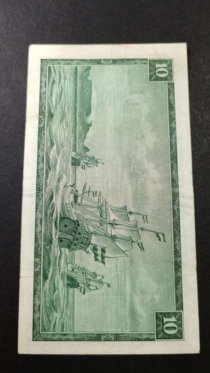 TW de Jongh R10 banknote