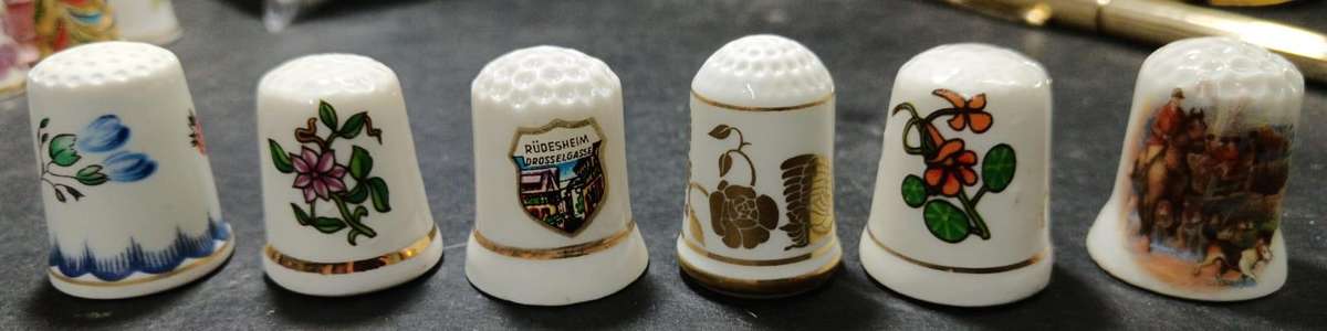 Thimbles x 6