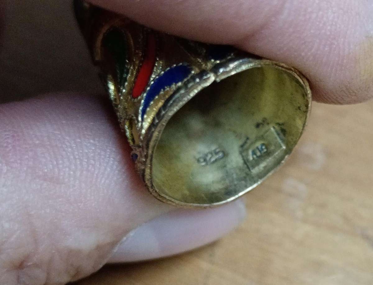 Thimble - Sterling silver. Beauty