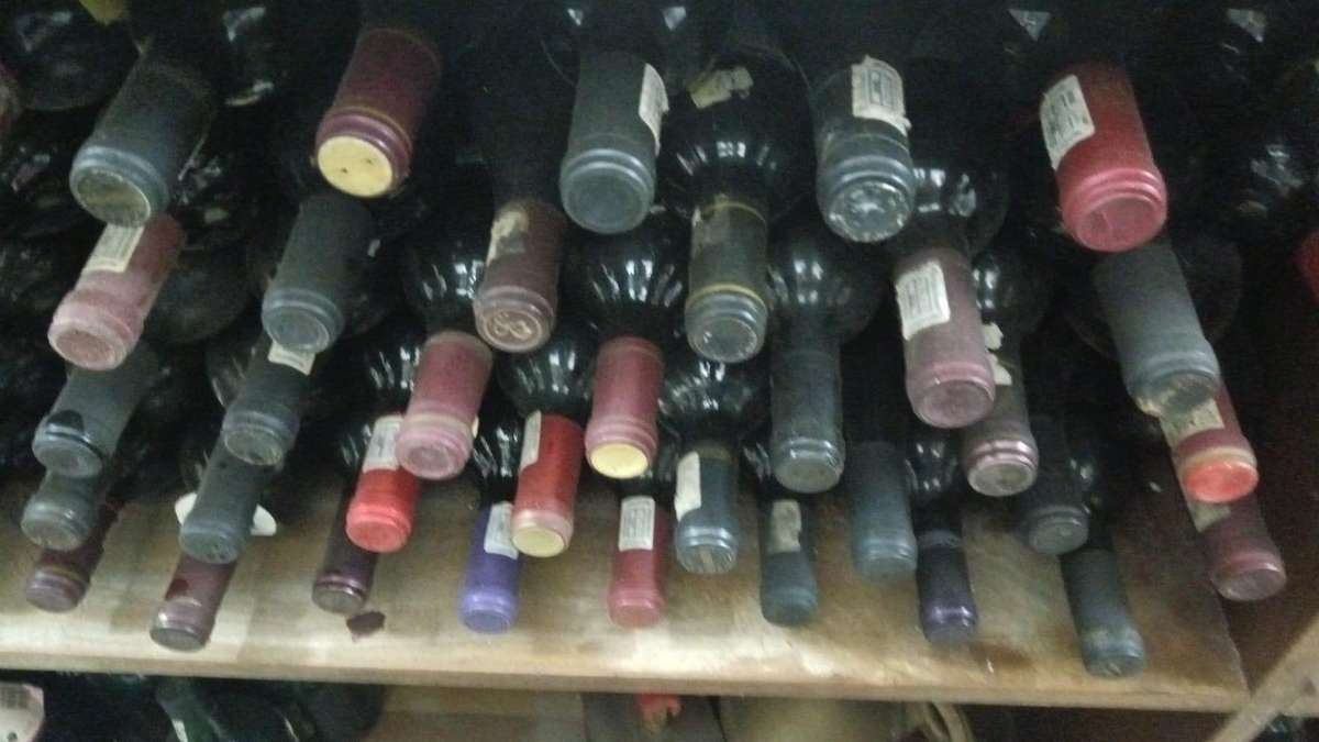 Collection of 210 Bottles of Vintage Wine