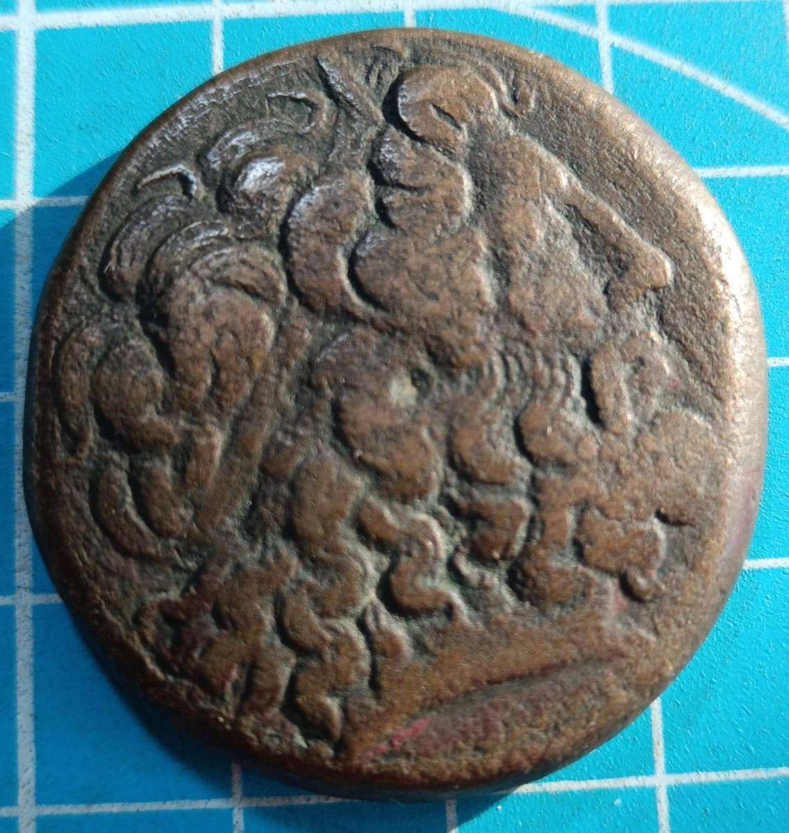 Egypt Ptolemaios III Tetroboli coin 246 - 222 BC