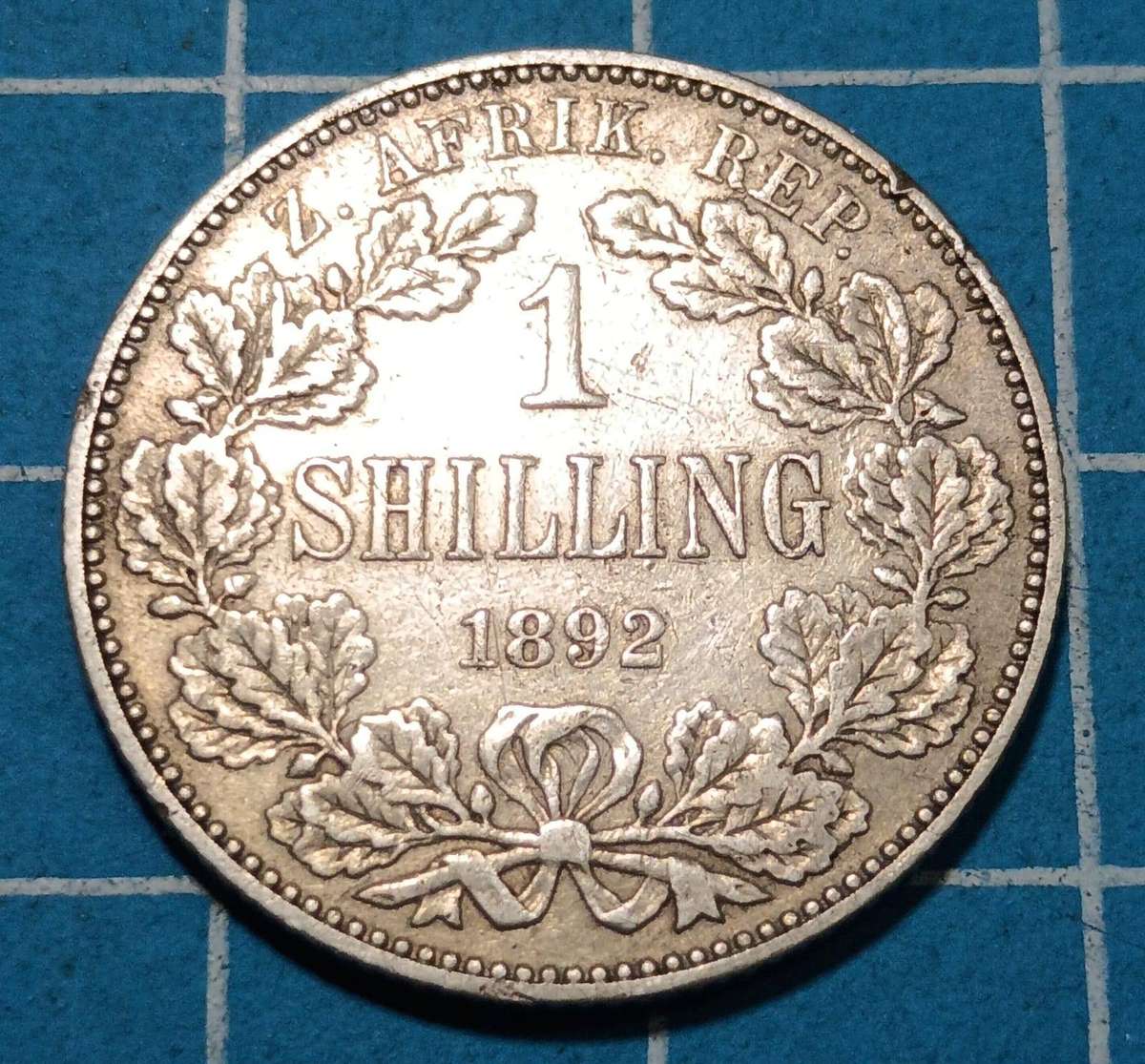 ZAR 1892 1 Shilling