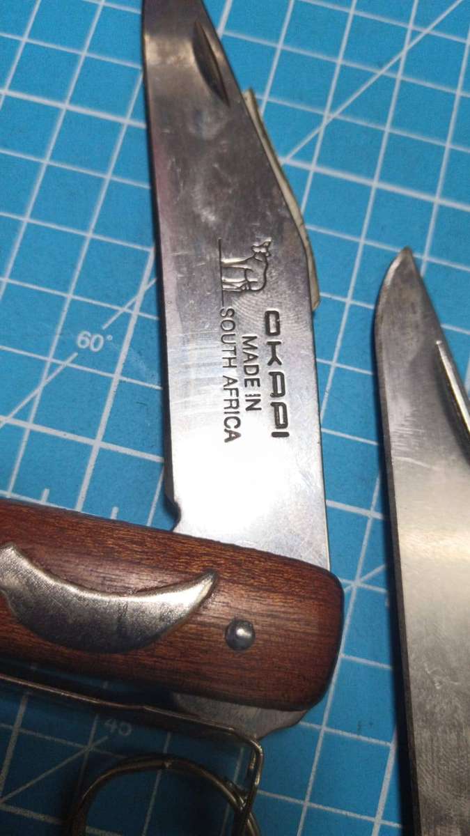 Okapi Pocket knife - Bid per knife - 4 available