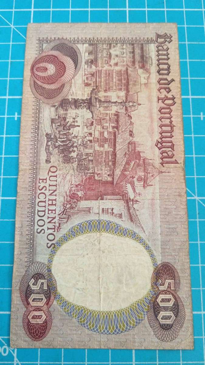 Portuguese 500 escudos note - R1 start!!!!!!!