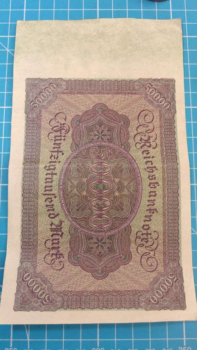 German 500000 mark note - R1 start!!!!!!!