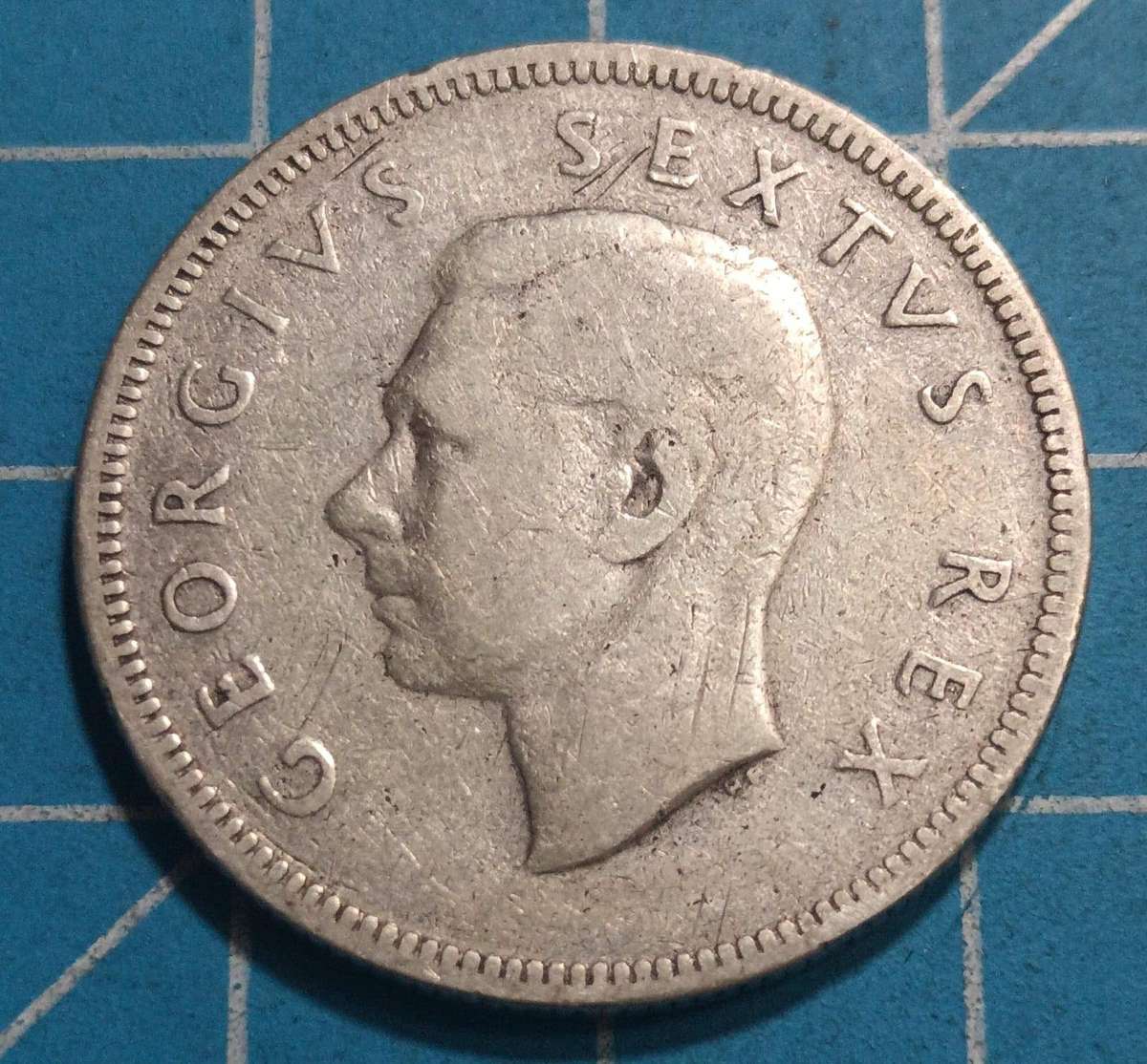 1949 2 shilling - difficult year