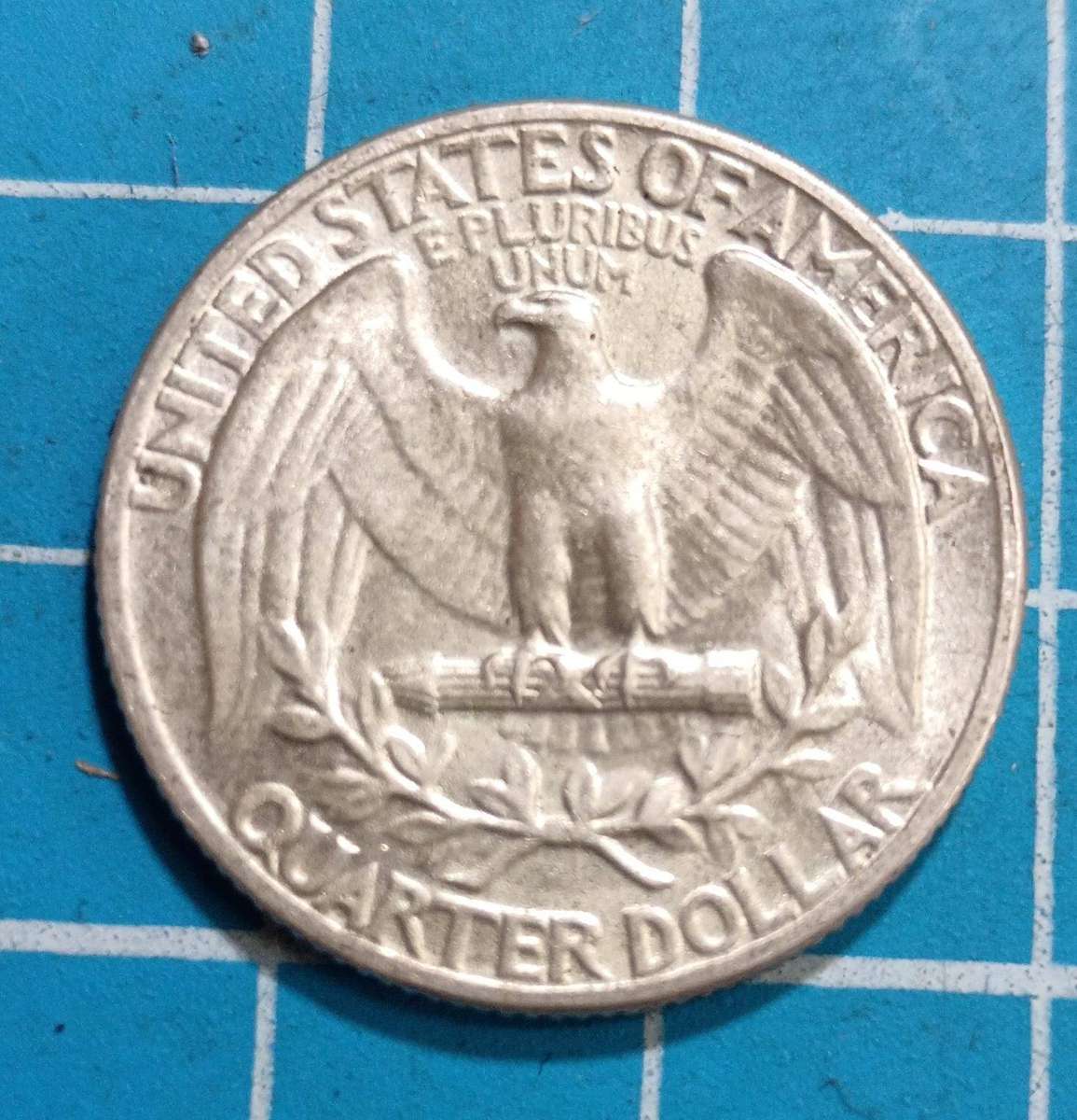 1945 silver Quarter Dollar