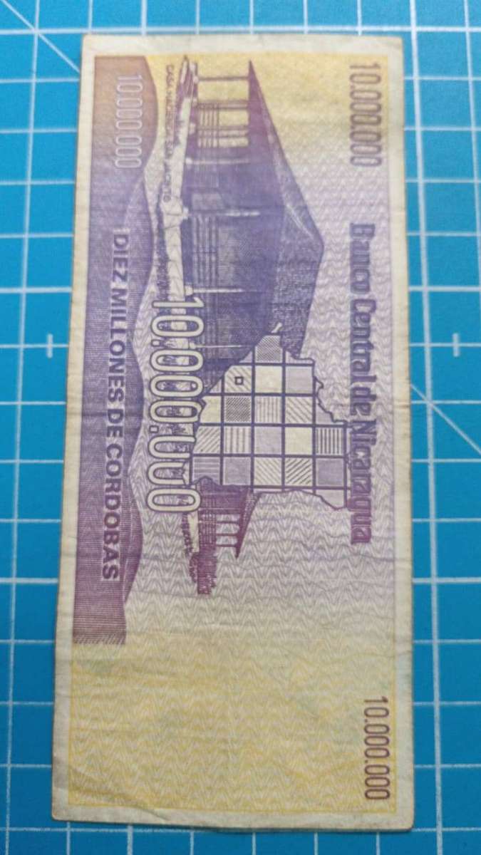 nicaracua 10000000 cordobas