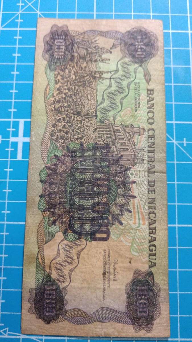 nicaracua 1000000 cordobas