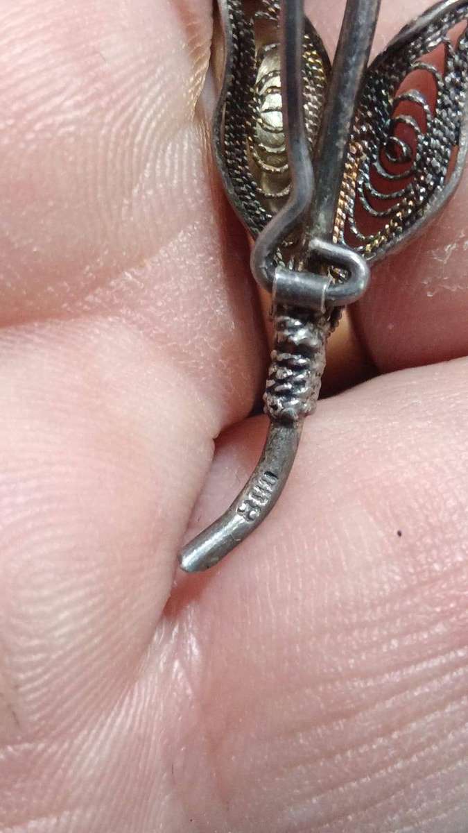 Vintage silver brooch