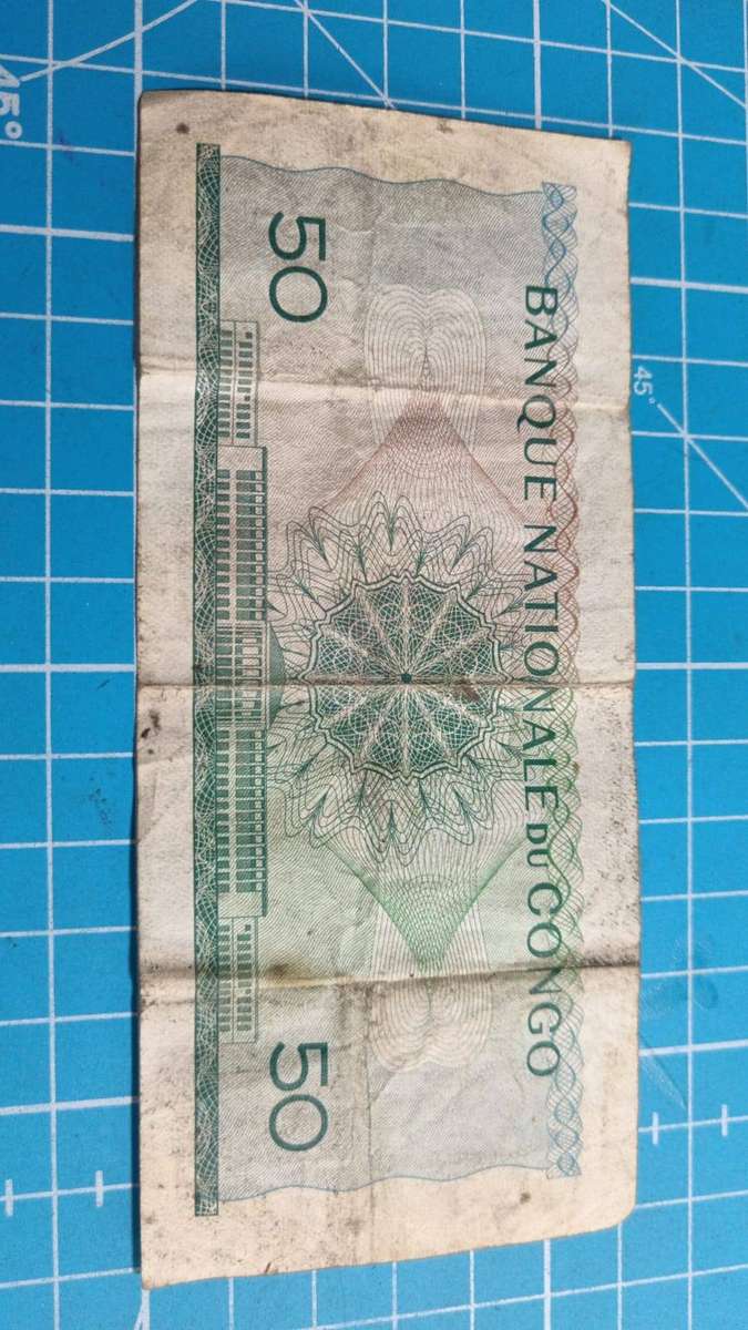 Congo 50 francs 1961 note