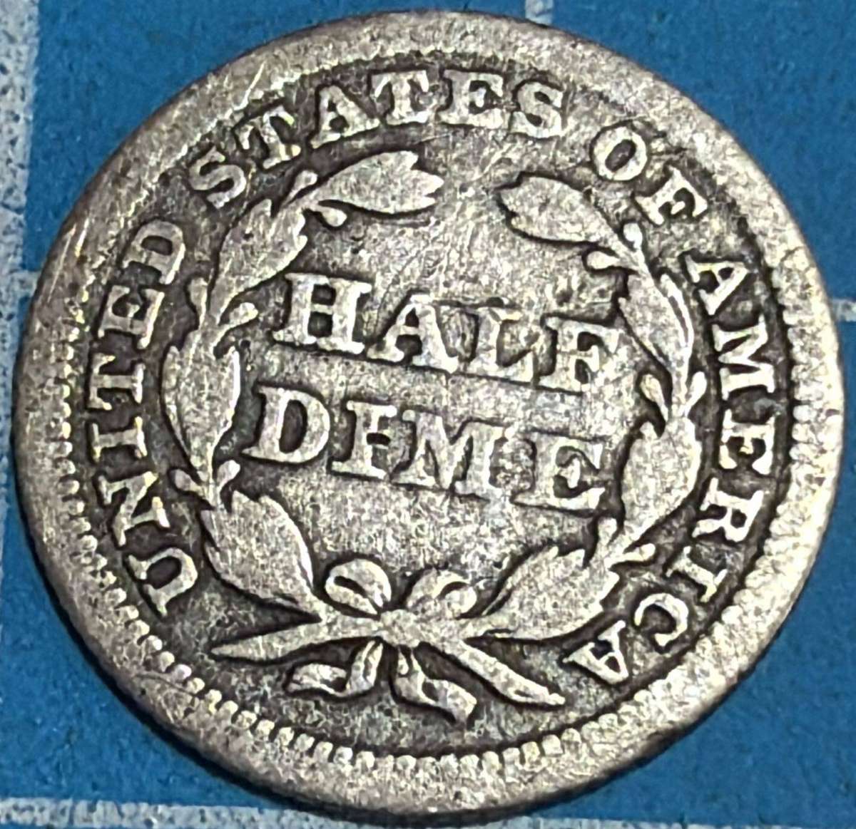 USA 1853 half dime