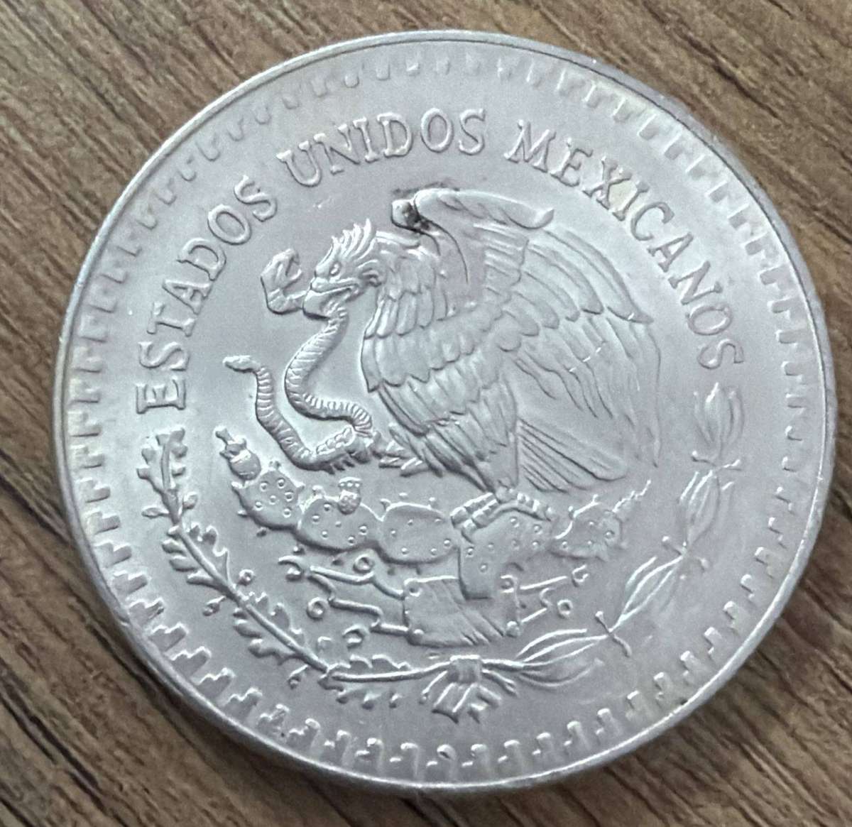 Mexico 1 oz silver 1999